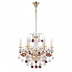 Подвесная люстра Crystal Lux FRUTA SP6 GOLD