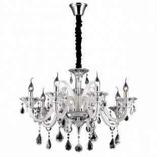 Люстра с хрусталем Ideal Lux SP8 Avorio