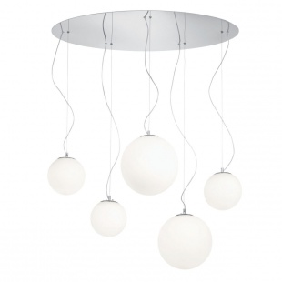 Подвесная люстра Ideal Lux Mapa Sp5 Bianco