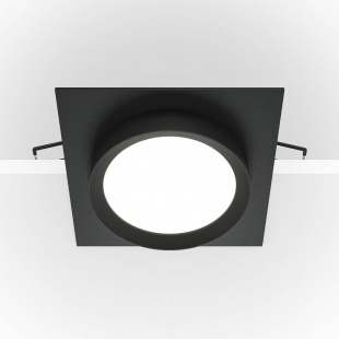 Встраиваемый светильник Maytoni Hoop DL086-GX53-SQ-B