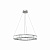 Подвесной светодиодный светильник Loft IT Crystal ring 10135/600 Chrome