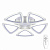 Потолочная светодиодная люстра Citilux Мальта CL234250R