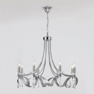 Подвесная люстра Eurosvet Adelia Chrome 60064/8 хром