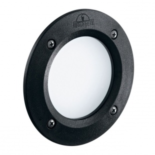 Светильник уличный настенный Ideal Lux Leti FI1 Round Nero