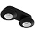 Накладной светодиодный светильник LeDron KRIS SLIM 2 Black/White