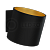 Настенный светодиодный светильник LeDron COME Black-Gold