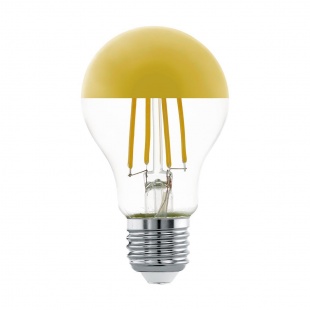 Лампа светодиодная филаментная Eglo E27 7W 2700K золотая 11835