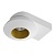 Накладной светодиодный светильник LeDron KRIS SLIM White/Gold