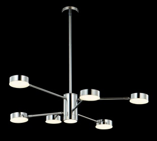 Люстра Crystal Lux Goracio Goracio SP6+1 D800 Chrome