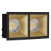 Встраиваемый светильник LeDron RISE KIT 2 Black/Gold