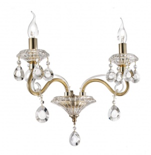 Бра с хрусталем Ideal Lux Negresco AP2