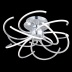 Люстра потолочная светодиодная Citilux Андромеда CL224181