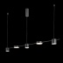 Подвесной светодиодный светильник Crystal Lux Tristan SP5 L1200 Black