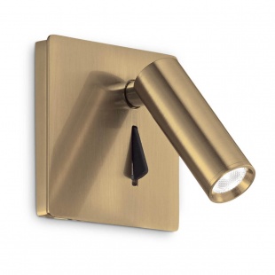 Настенный светодиодный светильник Ideal Lux Lite AP Ottone