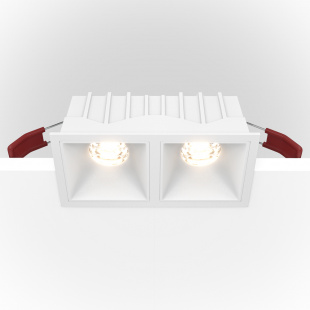 Встраиваемый светодиодный светильник Maytoni Technical Alfa LED Dim Triac DL043-02-10W4K-D-SQ-W