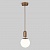 Подвесной светильник Eurosvet Bubble 50151/1 латунь