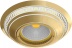 Точечный светильник FEDE ROMA Gold White Patina FD1029ROP